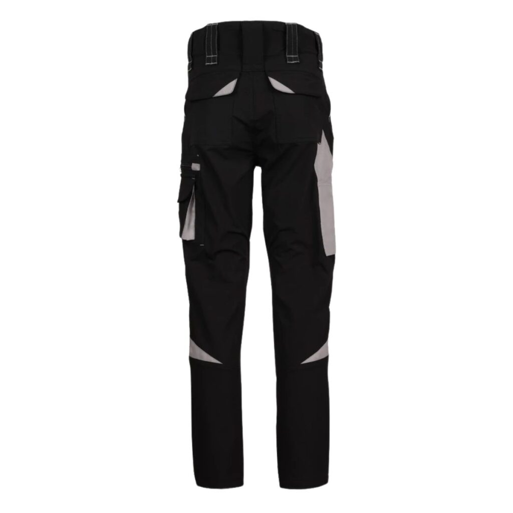 Stretch-Arbeitshose – schwarz/grau-Effekt – 2