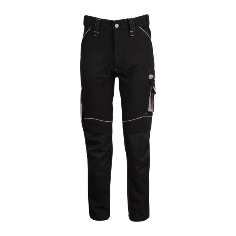 Stretch-Arbeitshose - schwarz/grau-Effekt